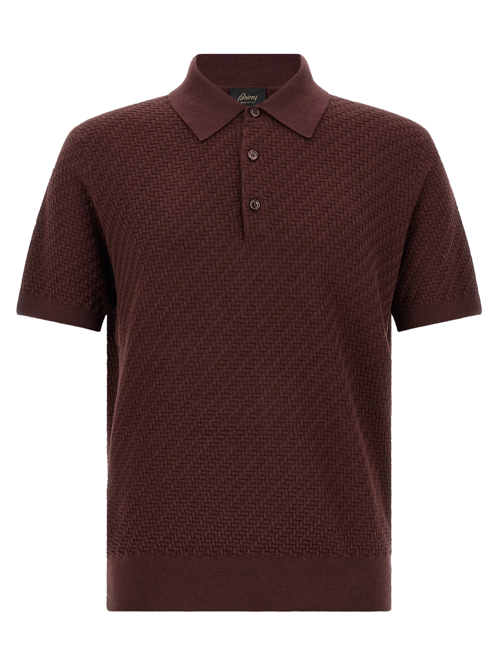 Purple Cotton Polo Shirt