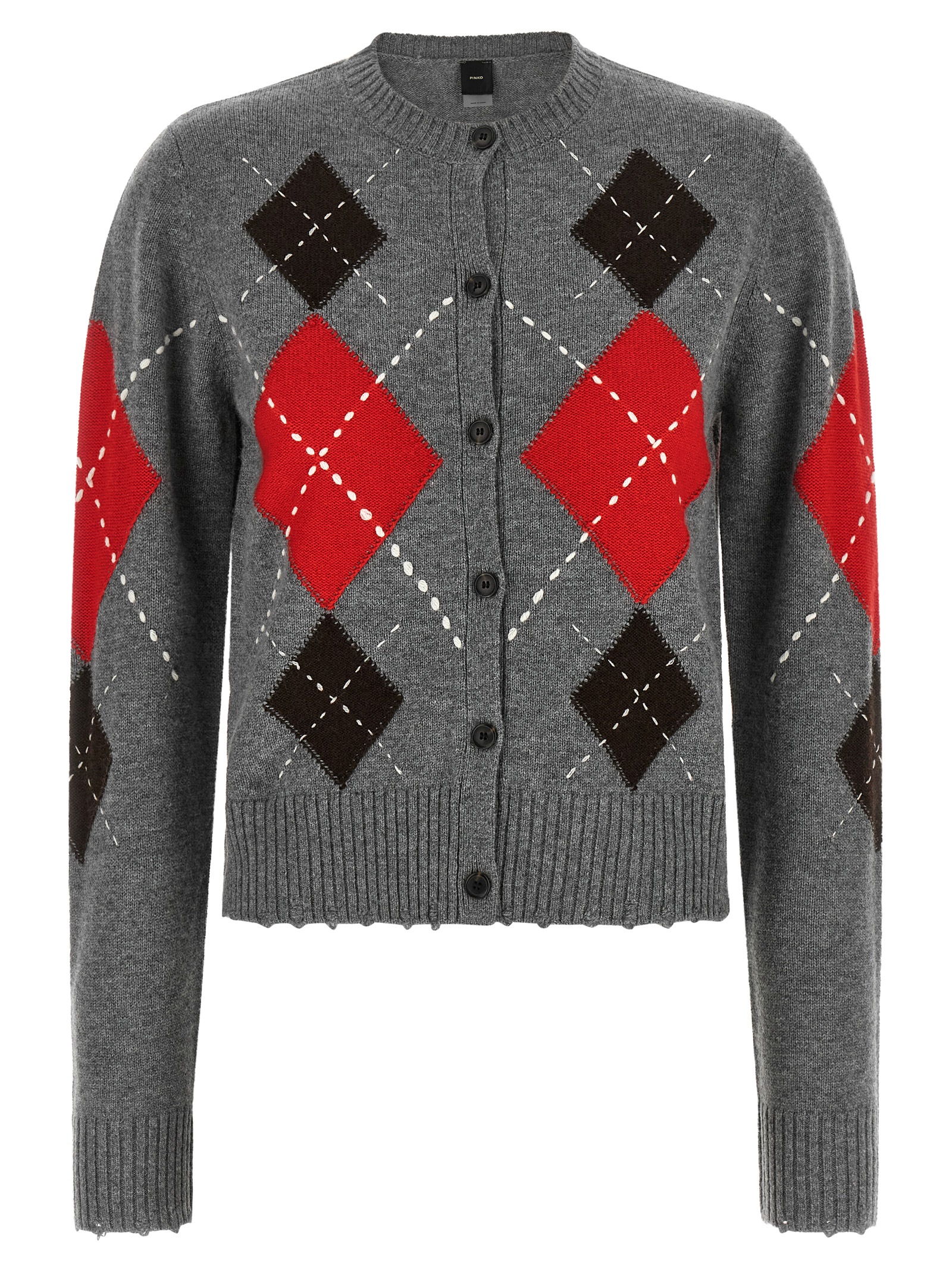 Gray Wool Cardigan