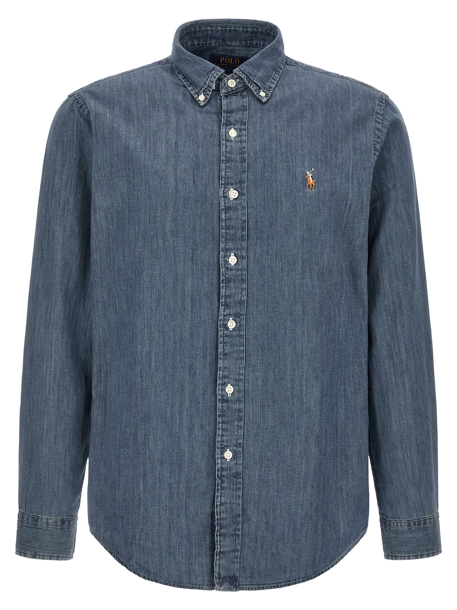 Blue Cotton Blouse