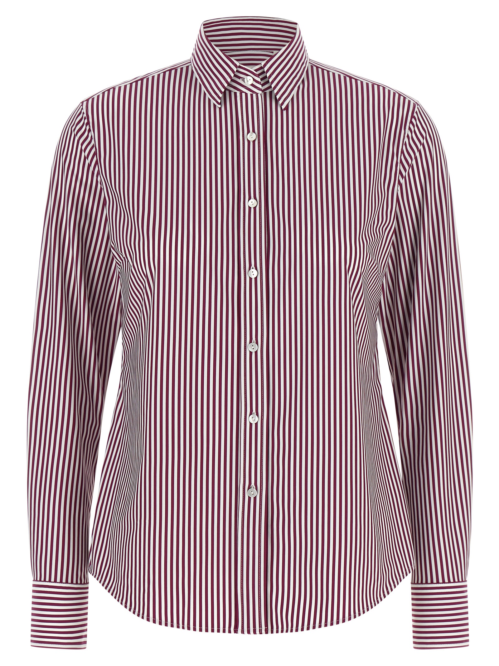 Bordeaux Polyamide Blouse