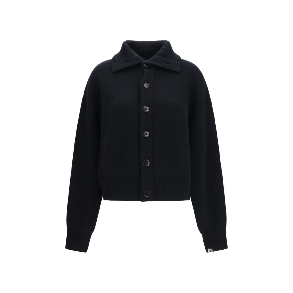 Black Cashmere Cardigan