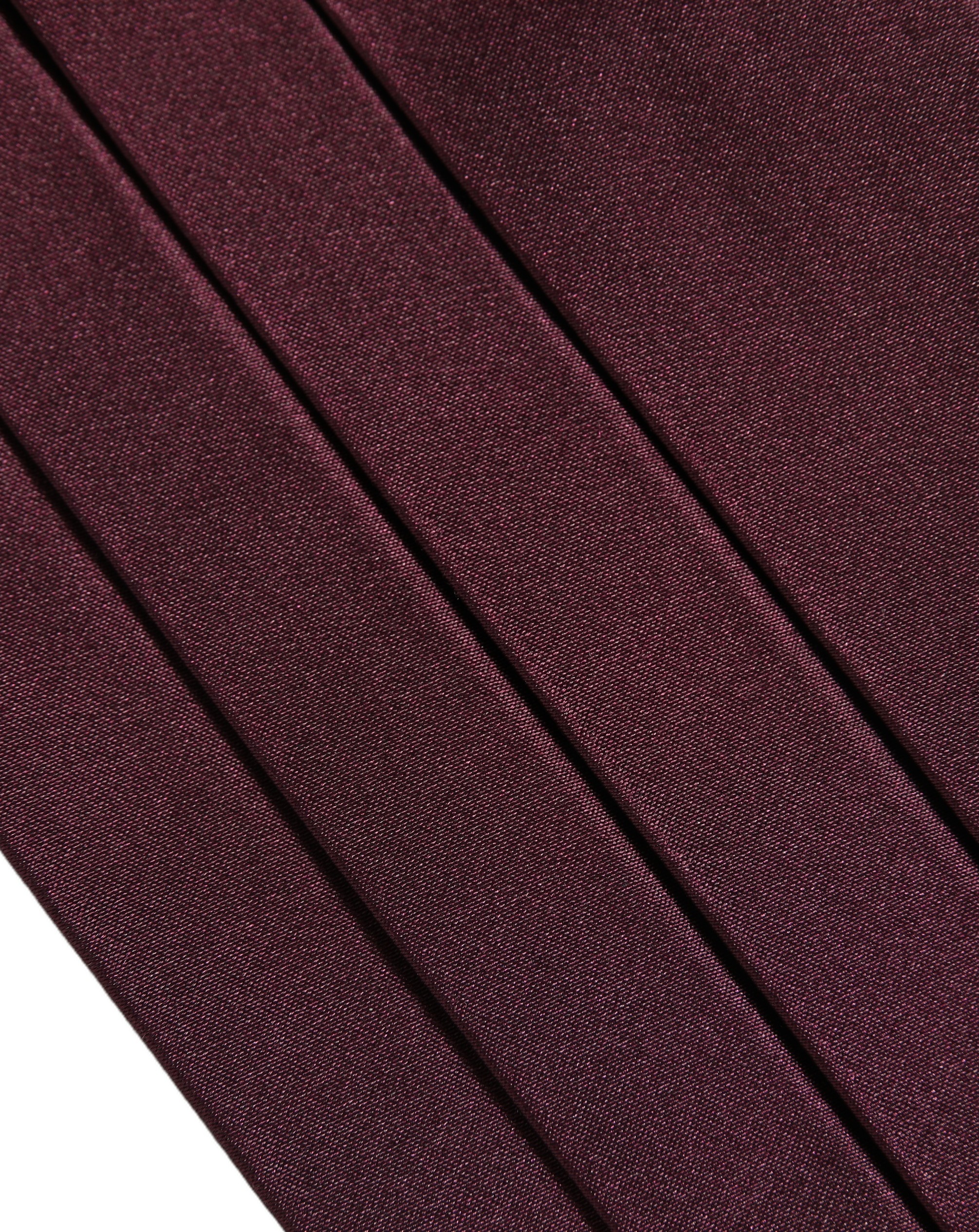 Maroon Men 100% Silk Belt Waist Cummerbund