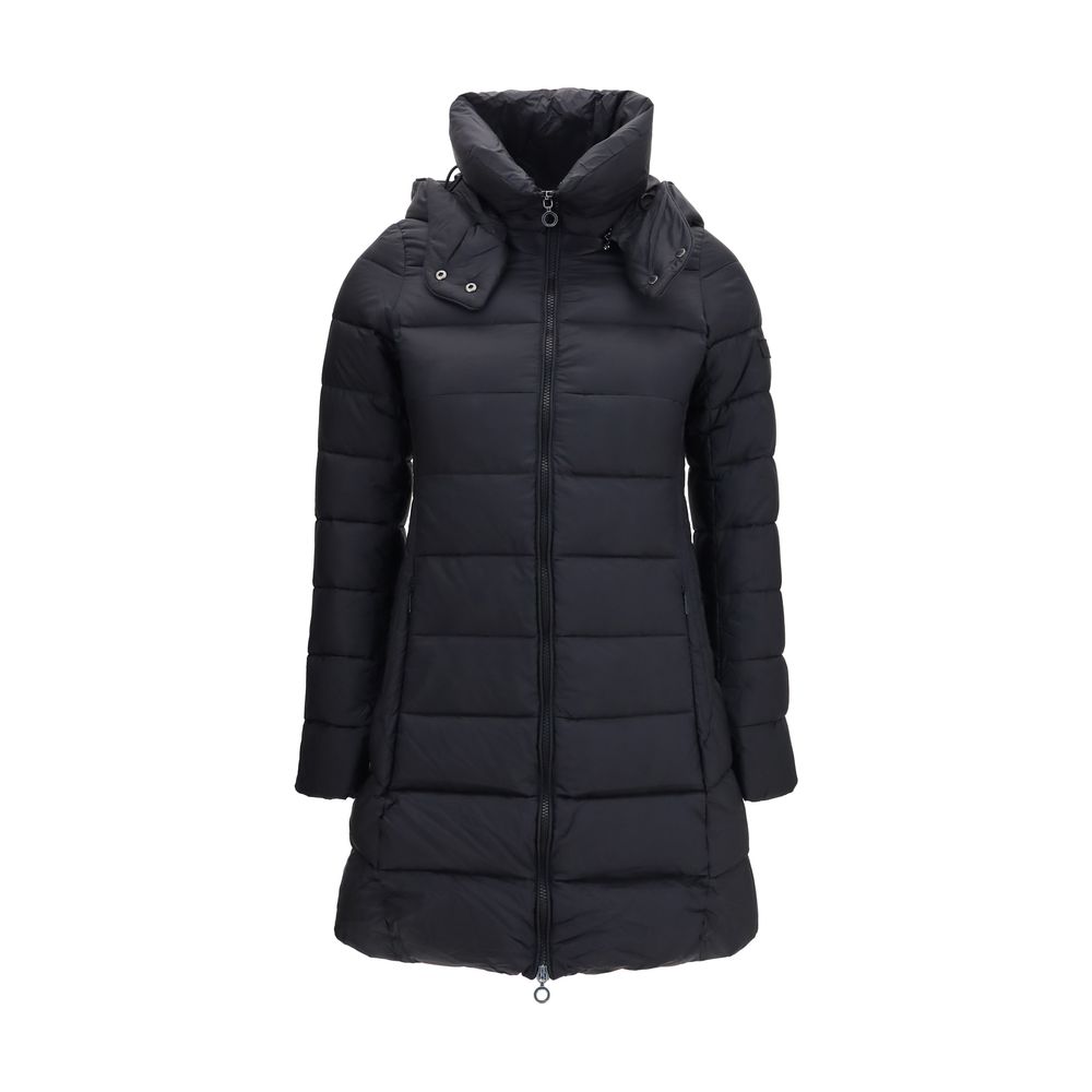 Black Nylon Coat