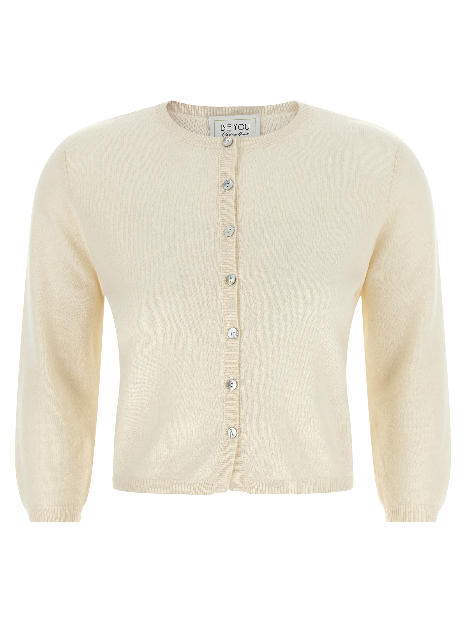 White Cashmere Cardigan