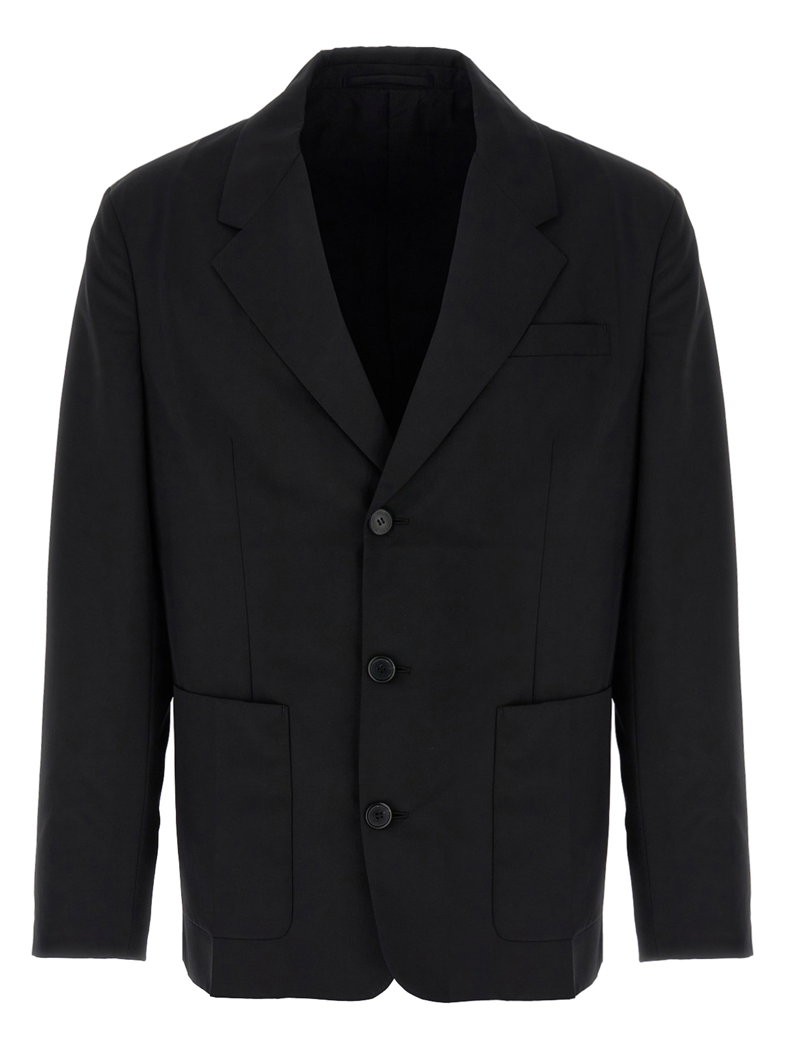 Black Virgin Wool Blazer