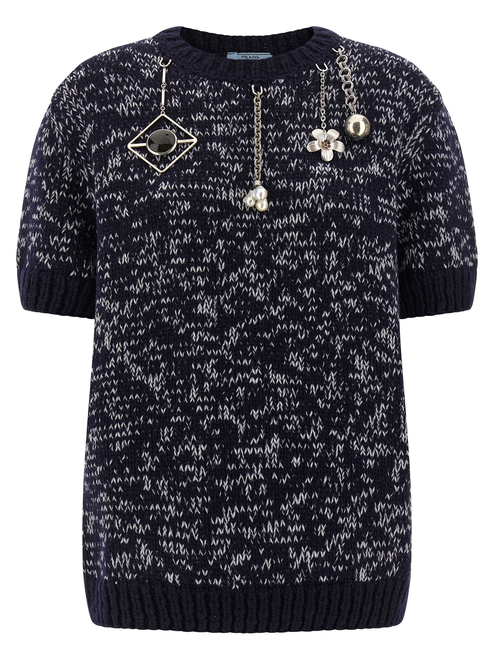 Multicolor Virgin Wool Cardigan