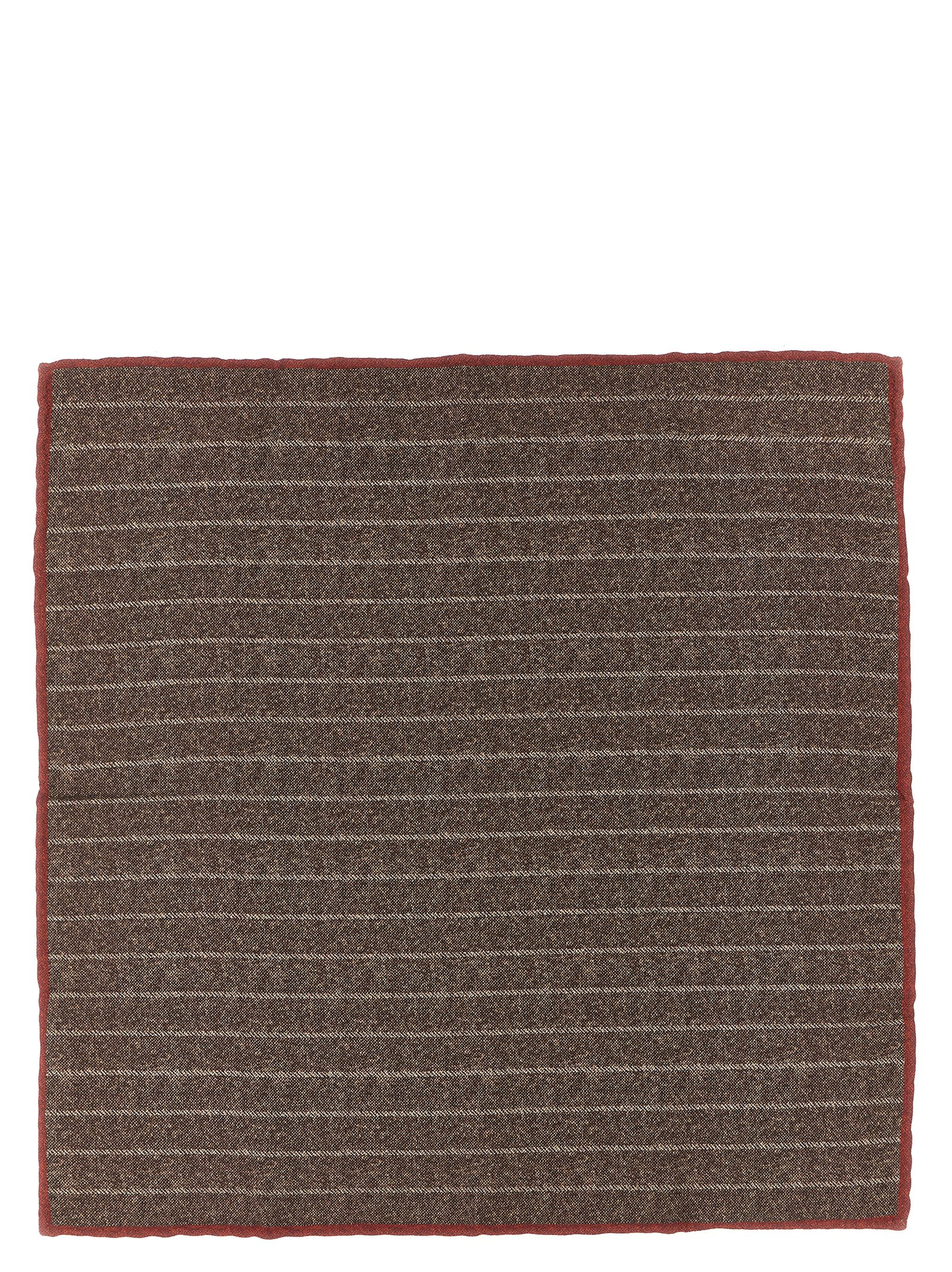 Brown Silk Scarf
