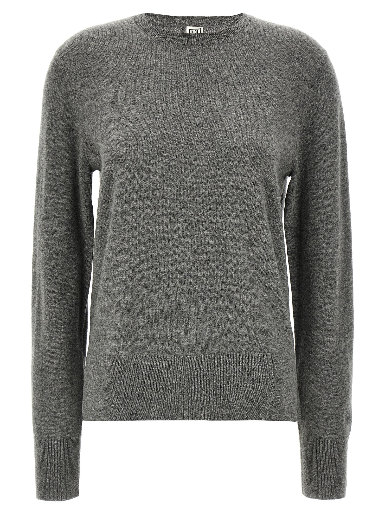 Gray Cashmere Cardigan