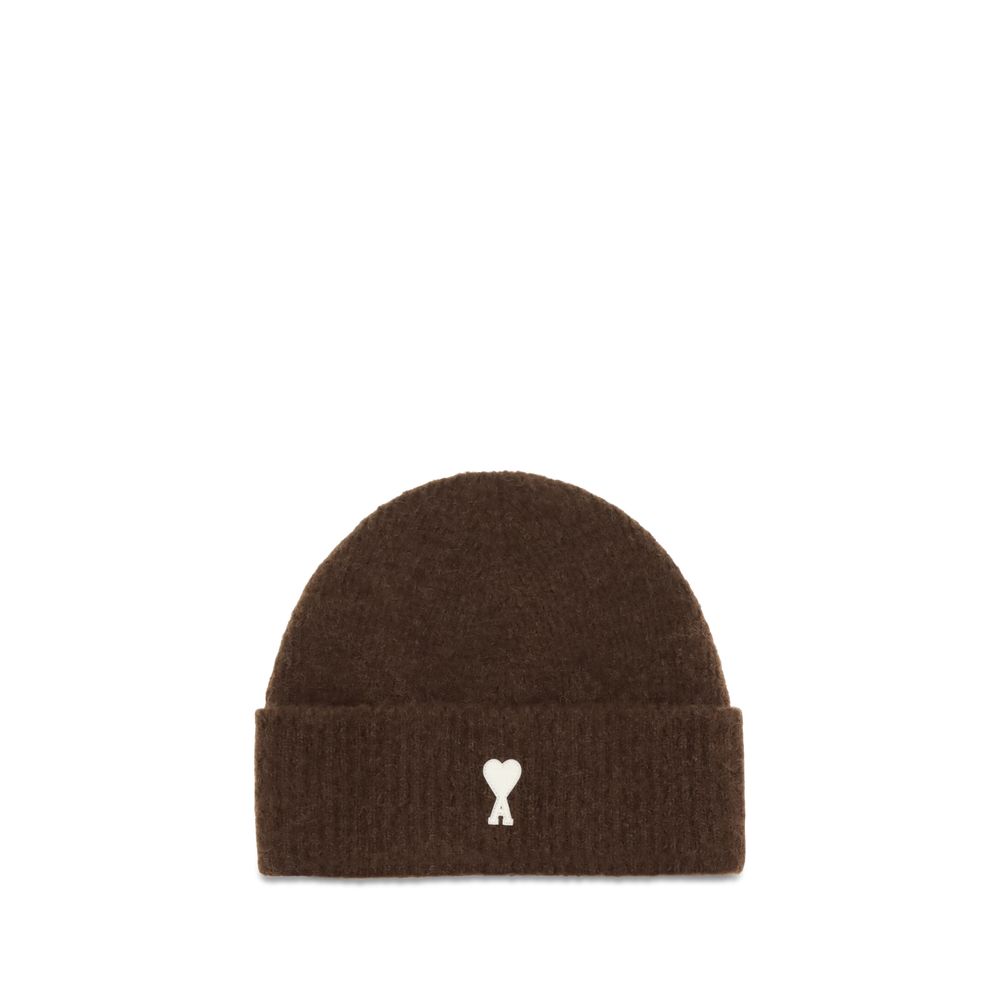 Brown Wool Oves Aries Beanie