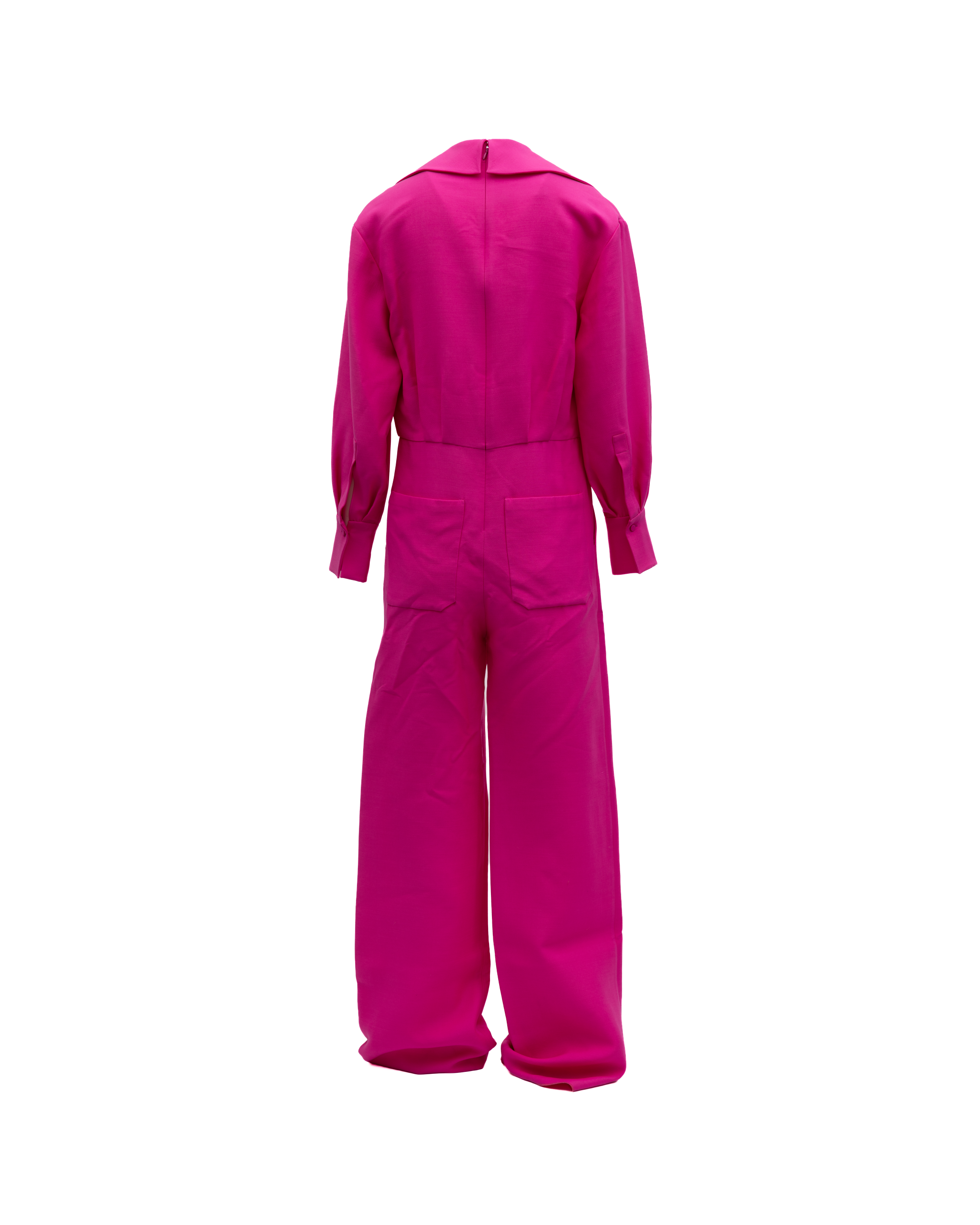 Pink Wide-Leg Jumpsuit