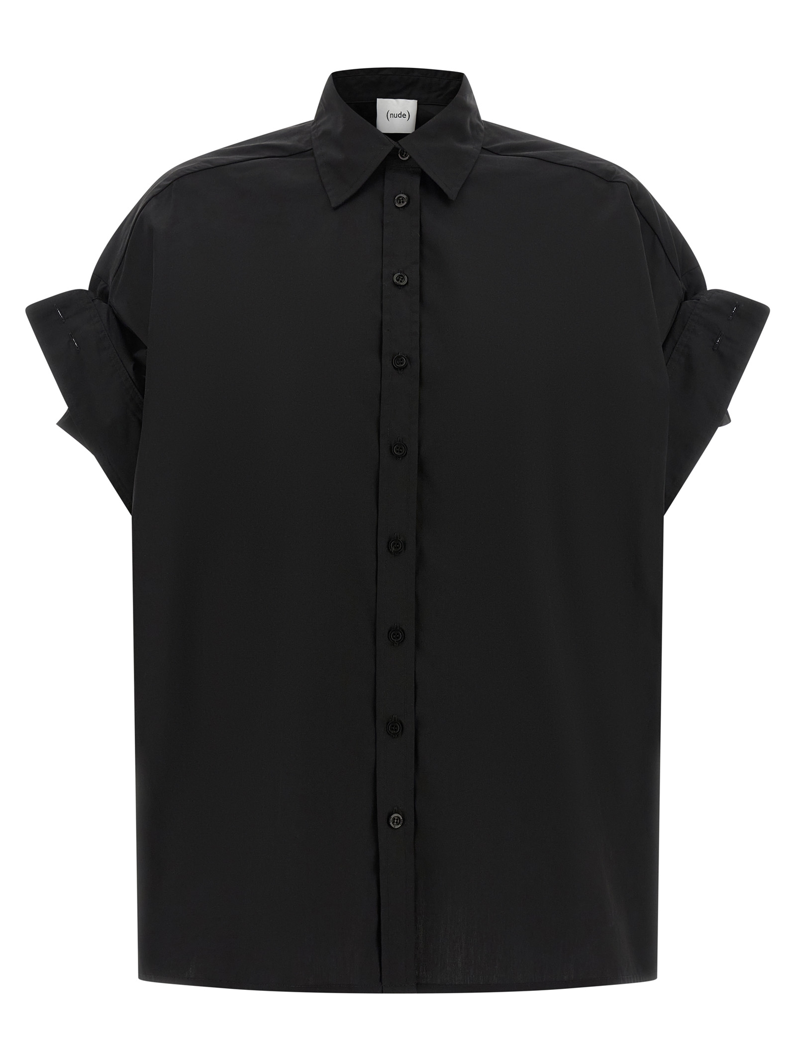 Black Cotton Blouse