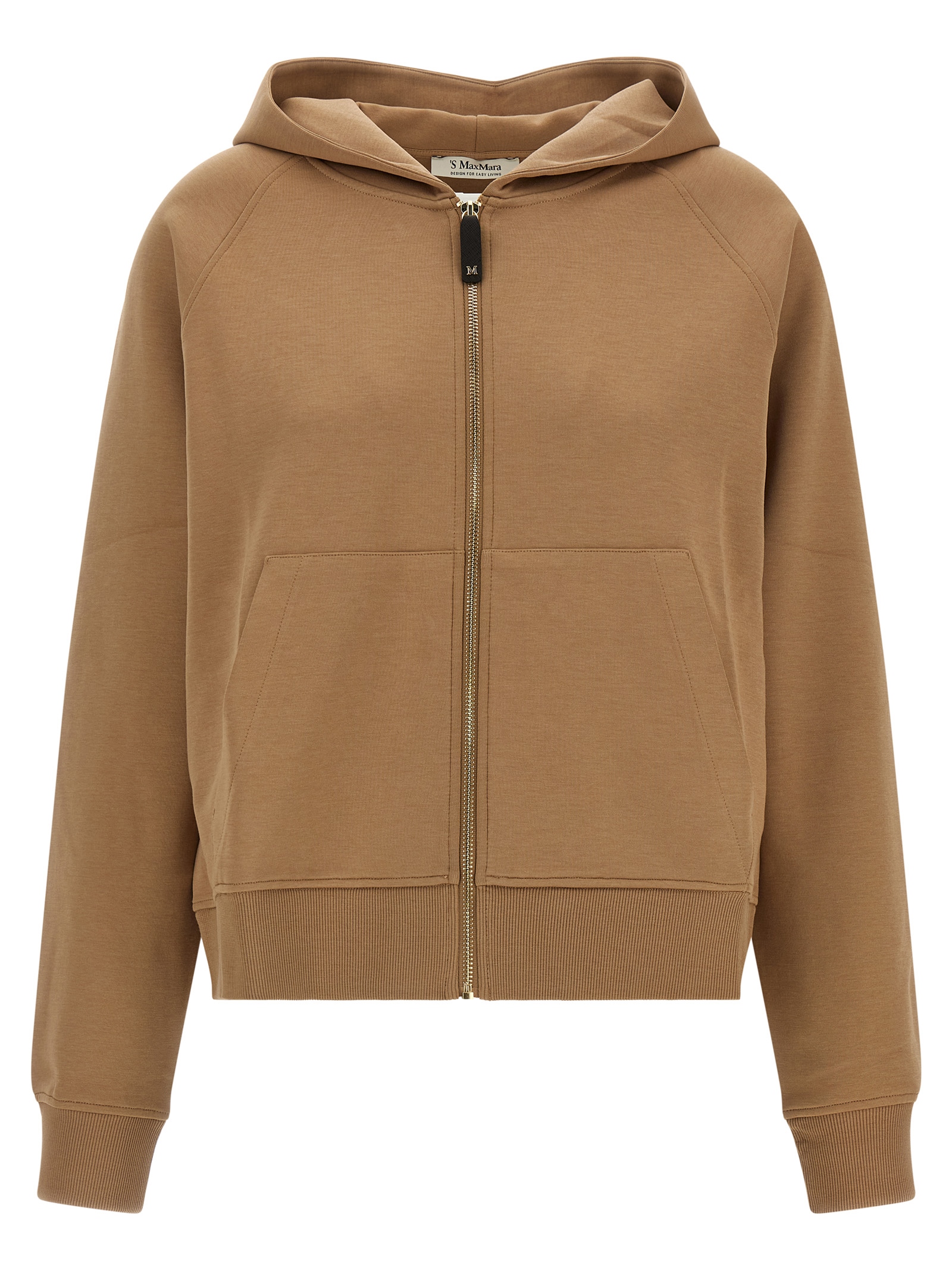 Beige Cotton Sweatshirt