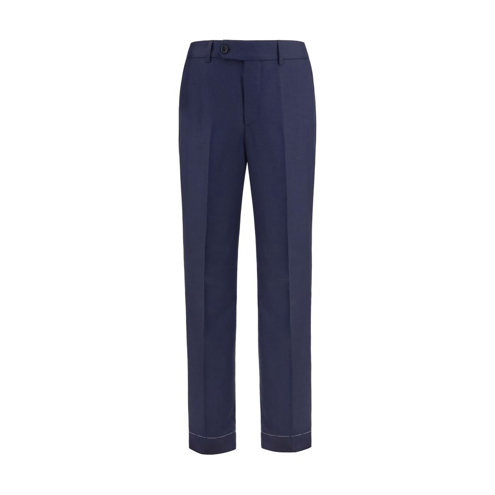 Blue Wool Oves Aries Dress Pants