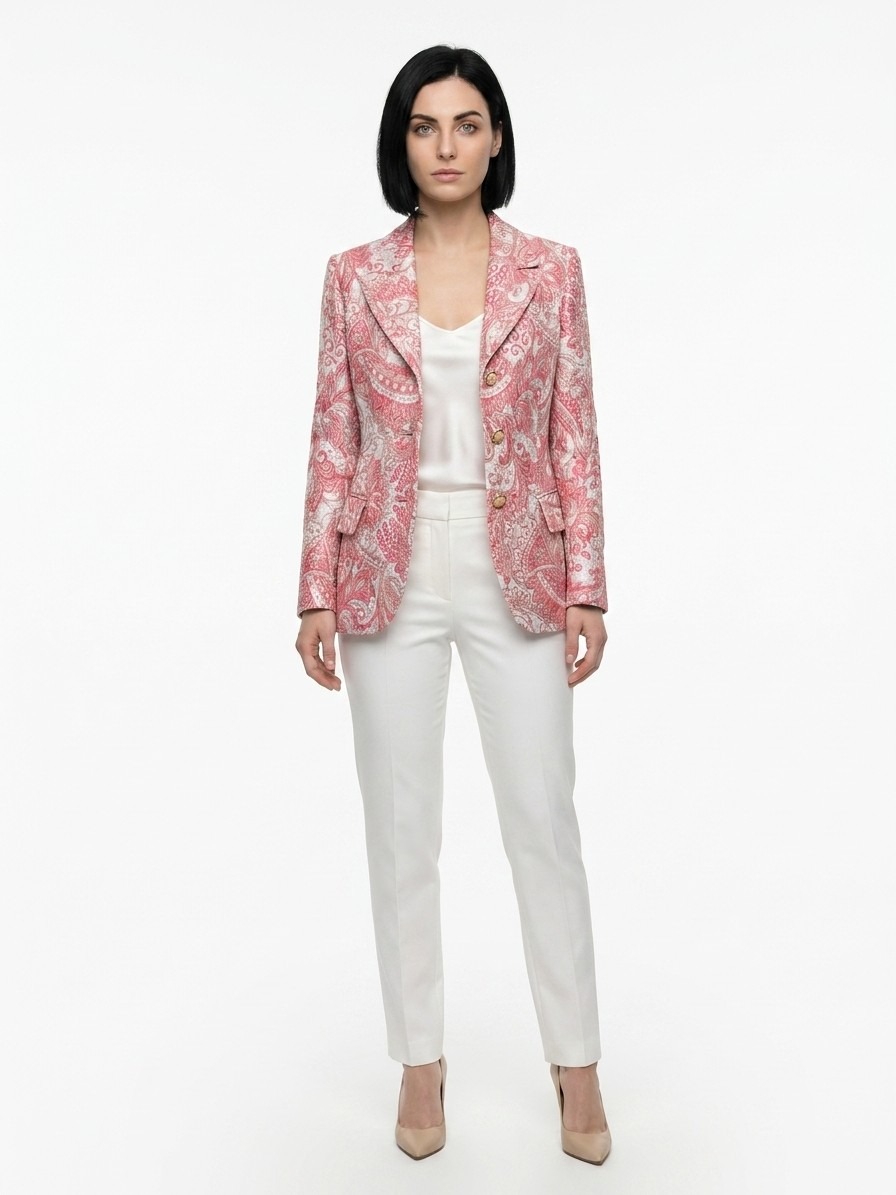 Multicolor Metallic Fibre Jacket