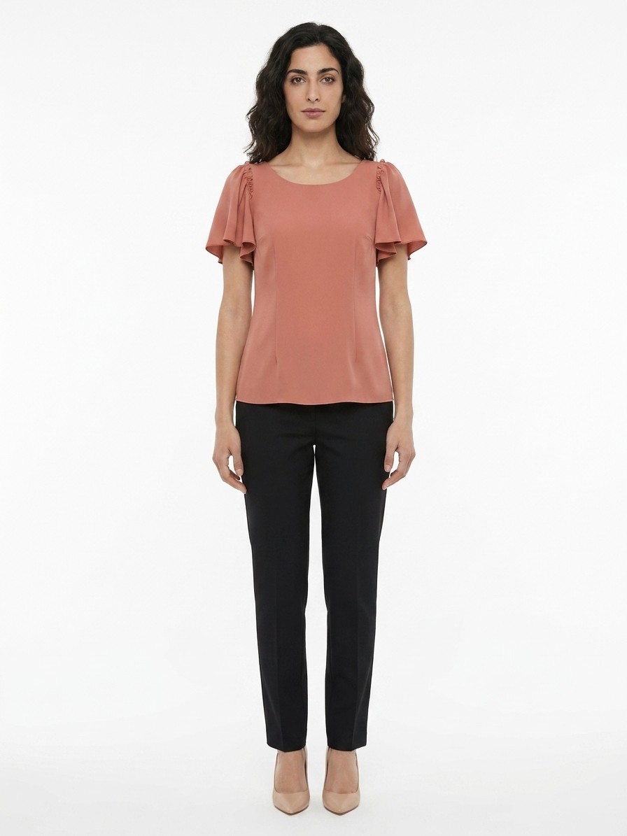 Orange Acetate T-Shirt