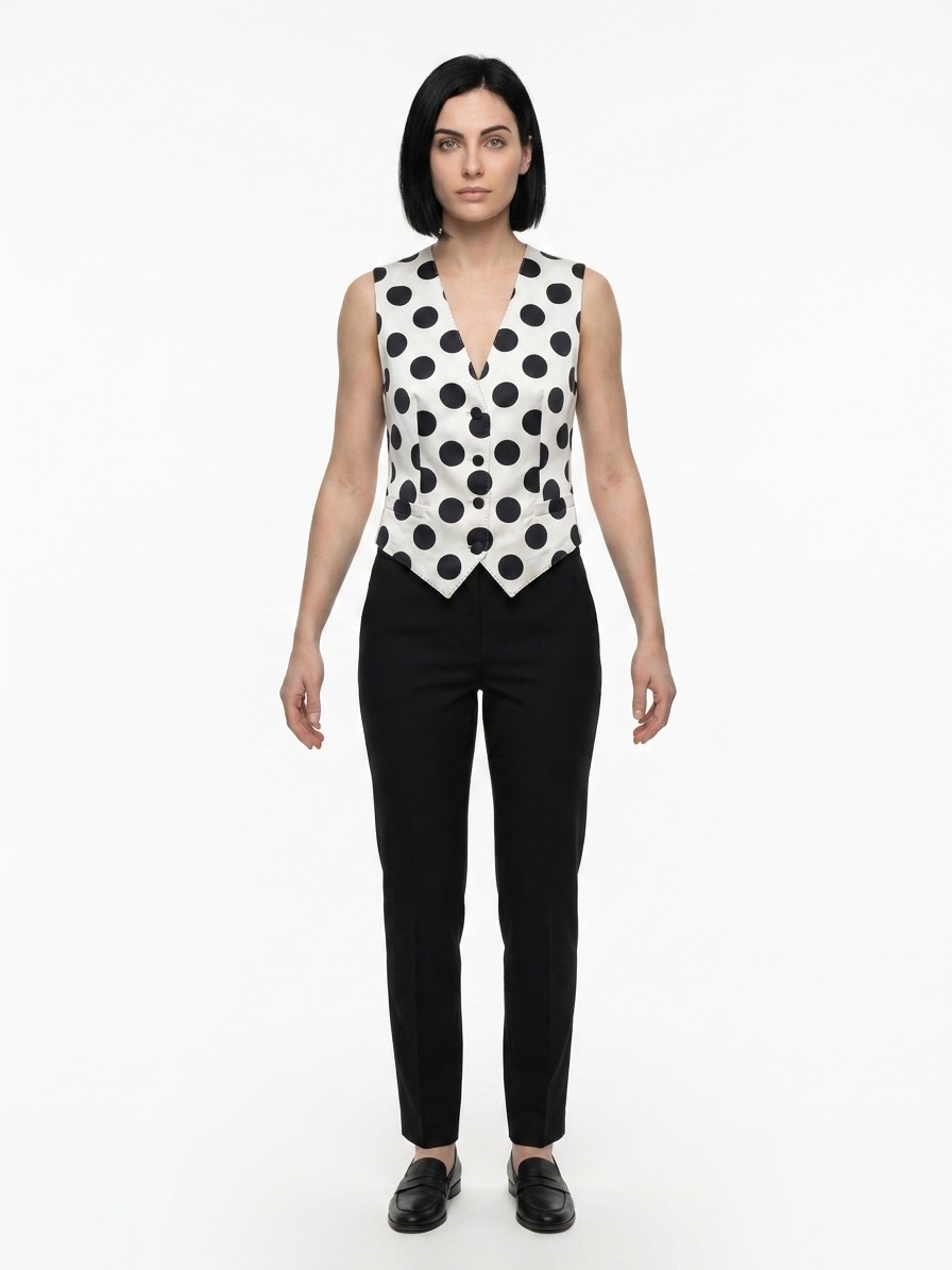 Multicolor Polyamide Waistcoat