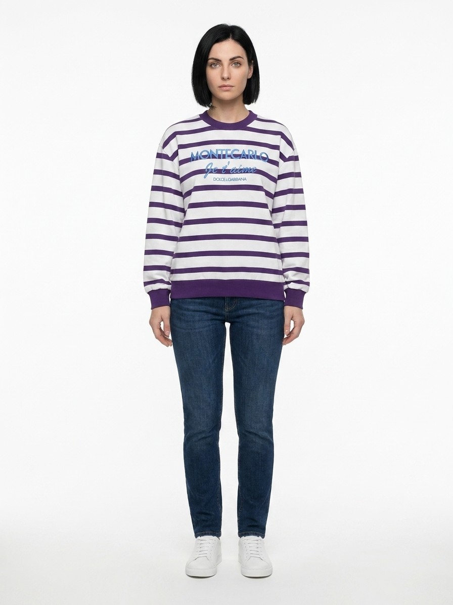 Multicolor Cotton Sweatshirt