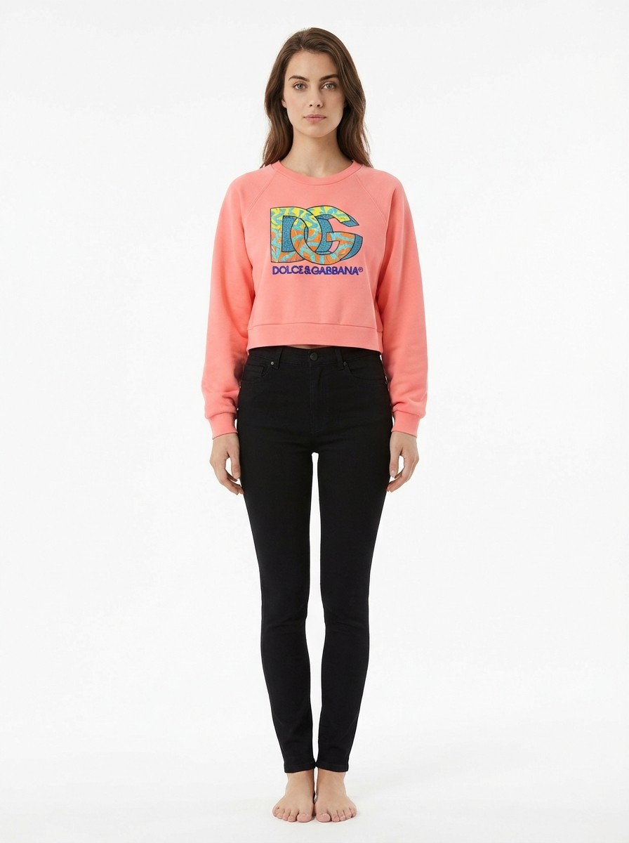 Multicolor Cotton Sweatshirt