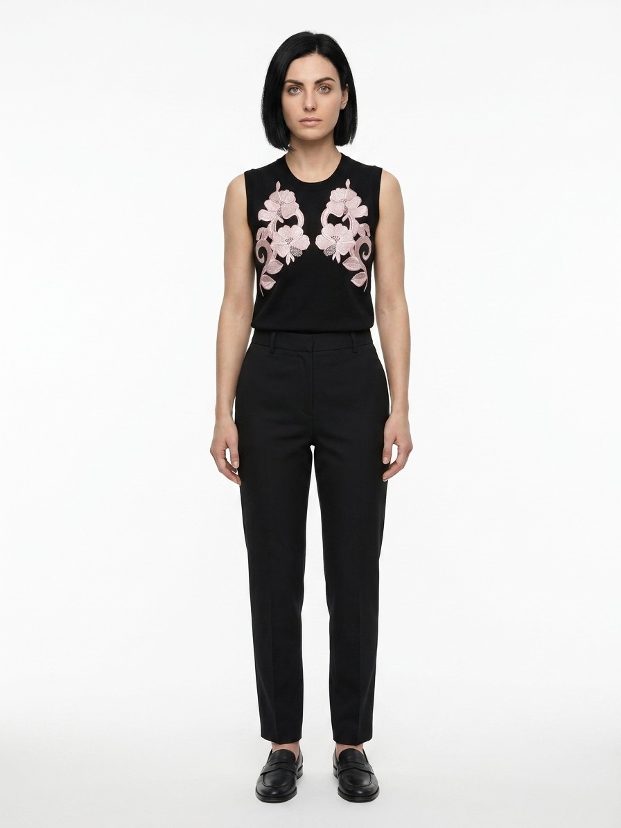 Bicolor Cashmere Tank Tops