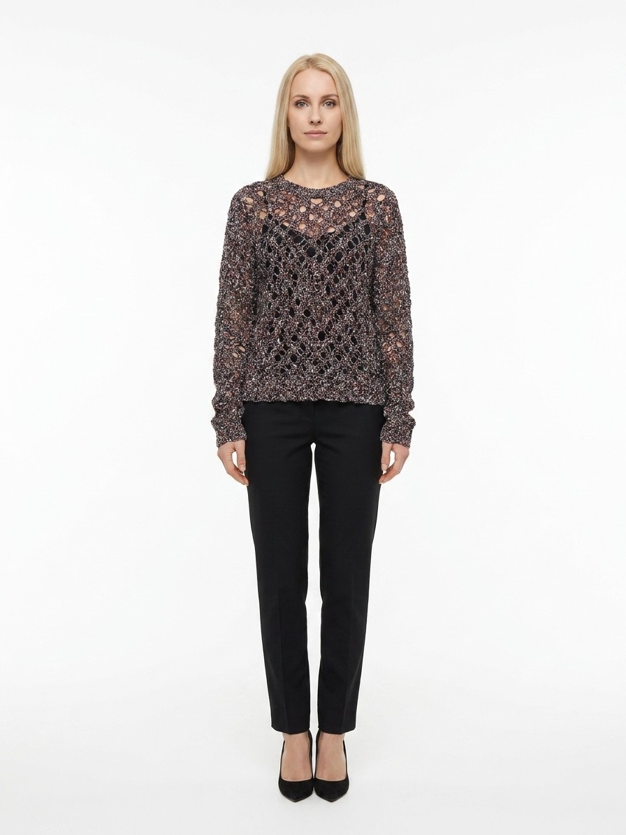 Gray Cashmere Sweatshirt