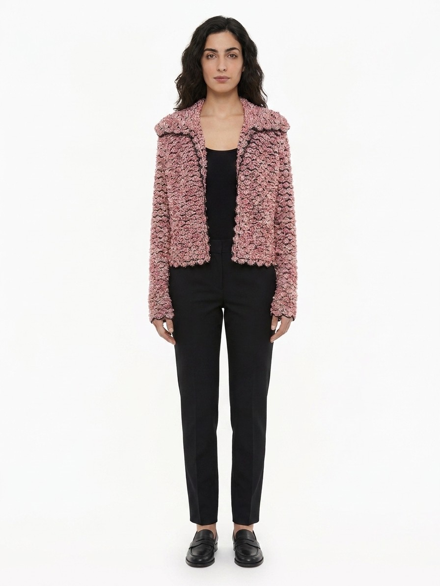 Pink Cashmere Jacket