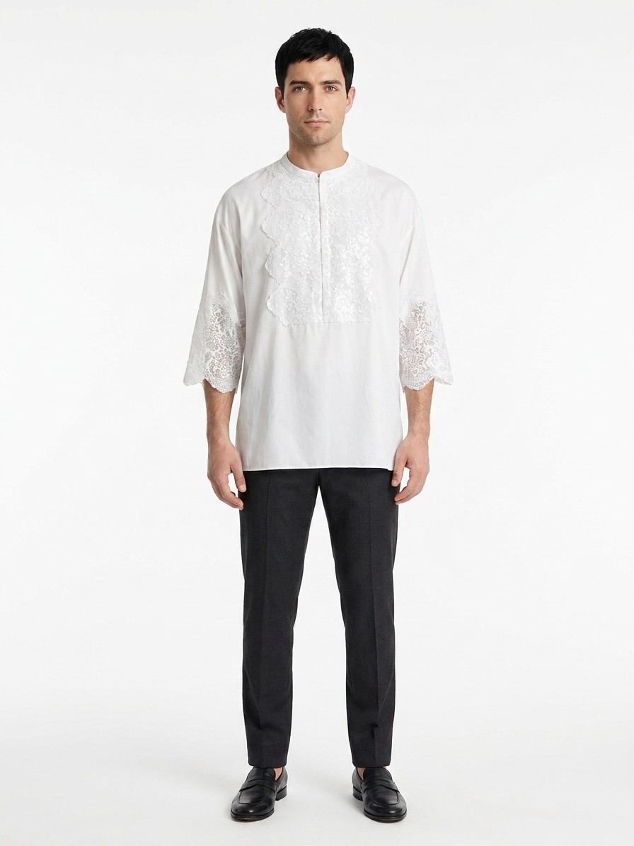 White Cotton Blouse
