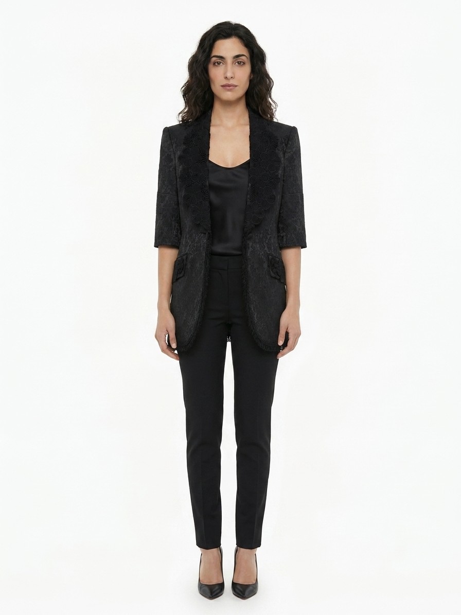 Black Silk Jacket