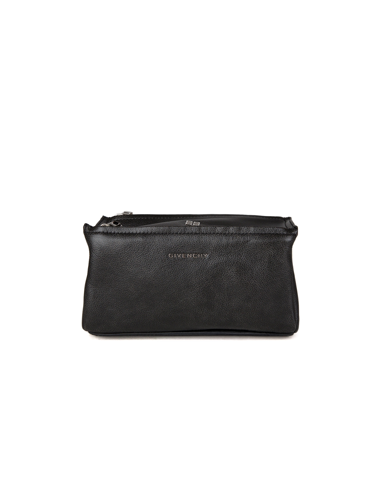 Gray Calfskin Toiletry Bag