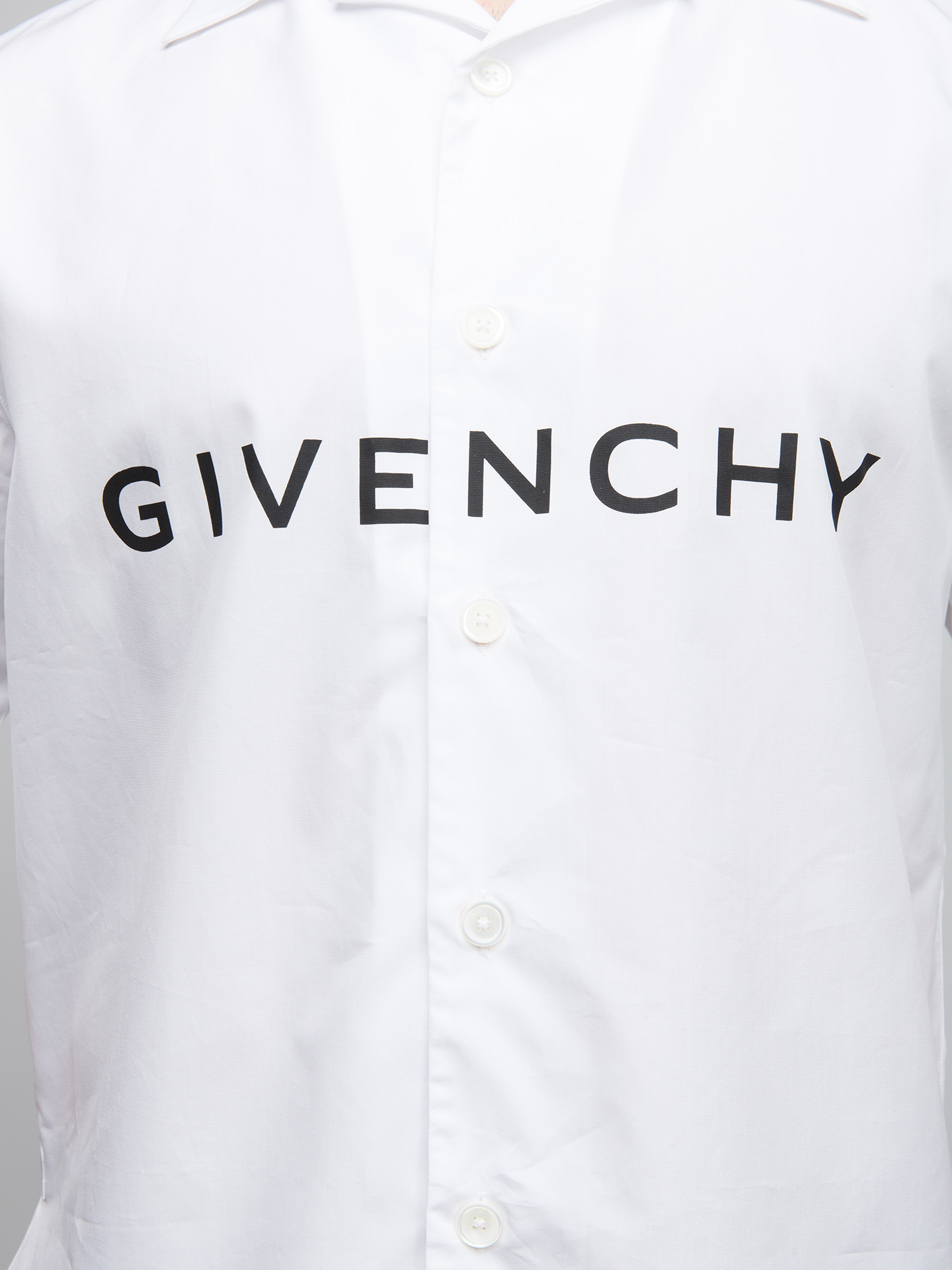Bicolor Cotton Shortsleeve Shirt 5