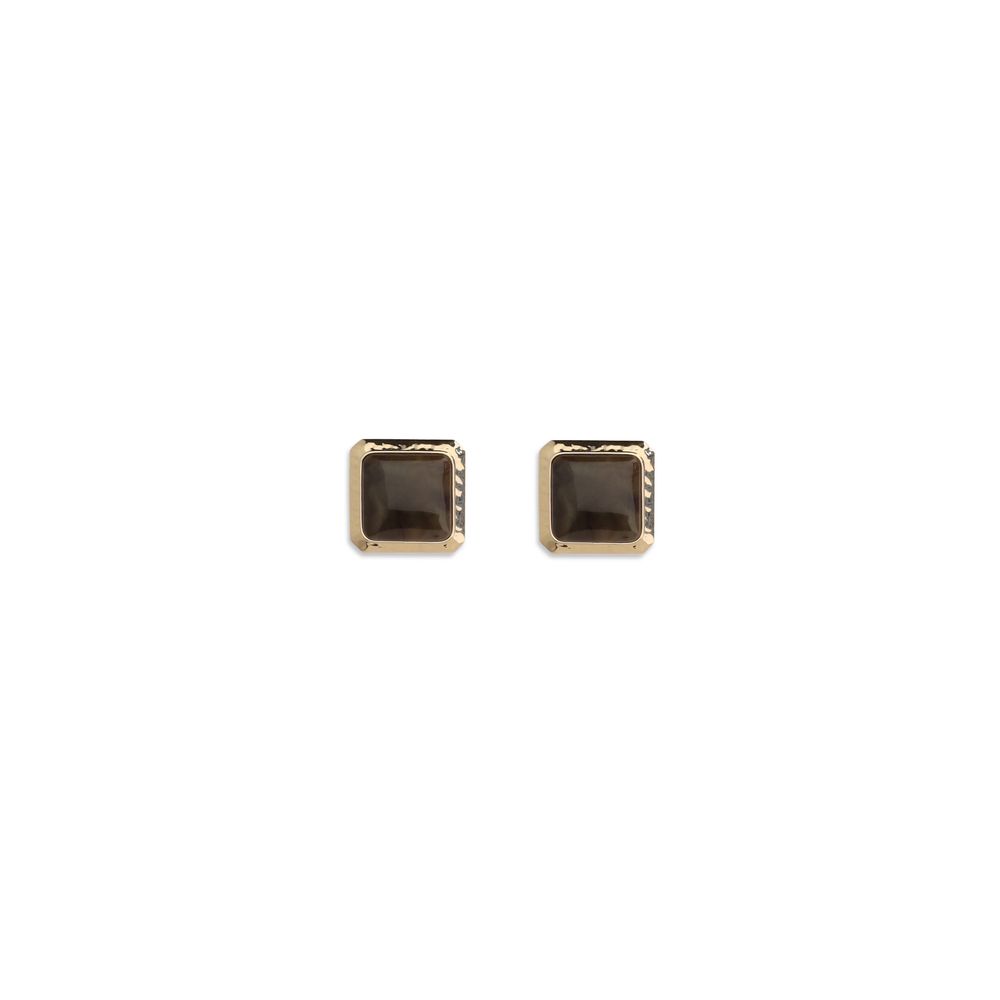 Gold Brass Earrings