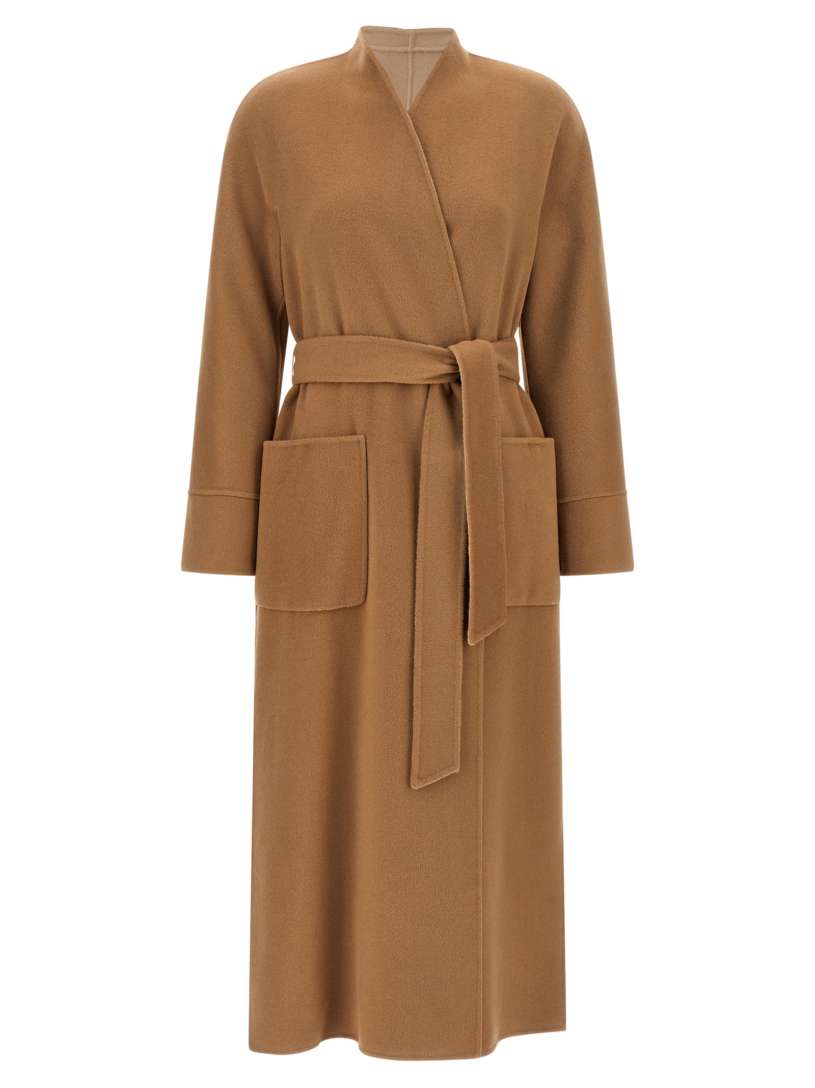 Beige Wool Coat