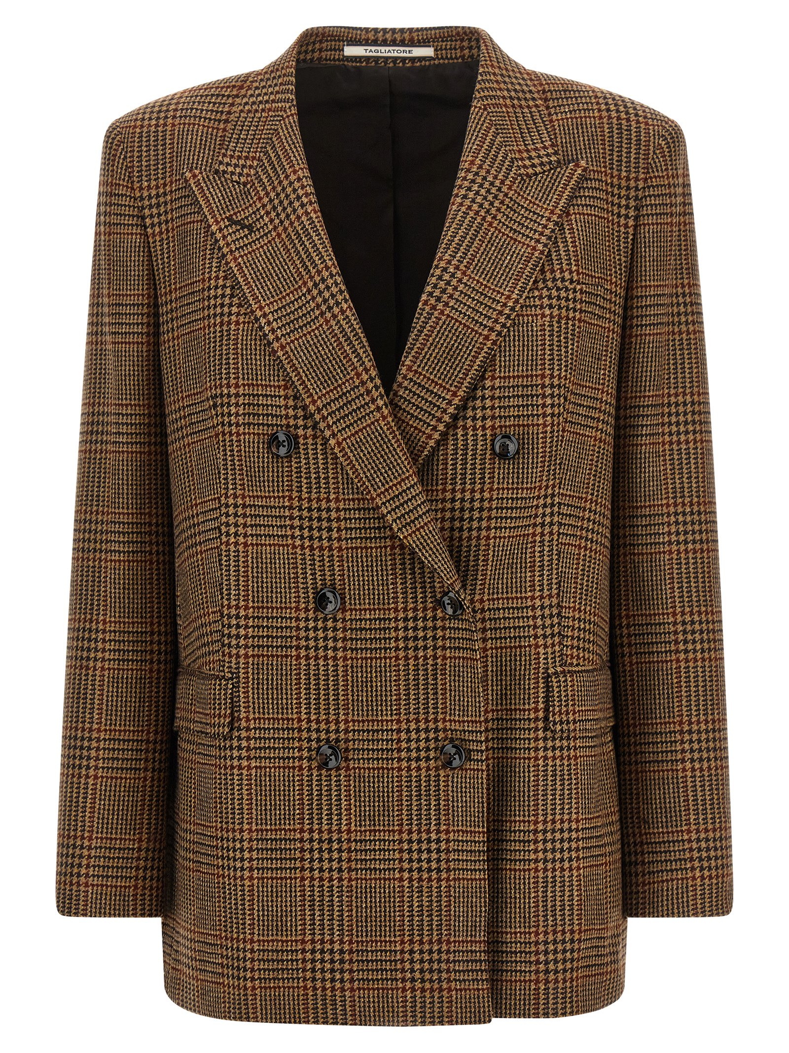 Brown Virgin Wool Blazer