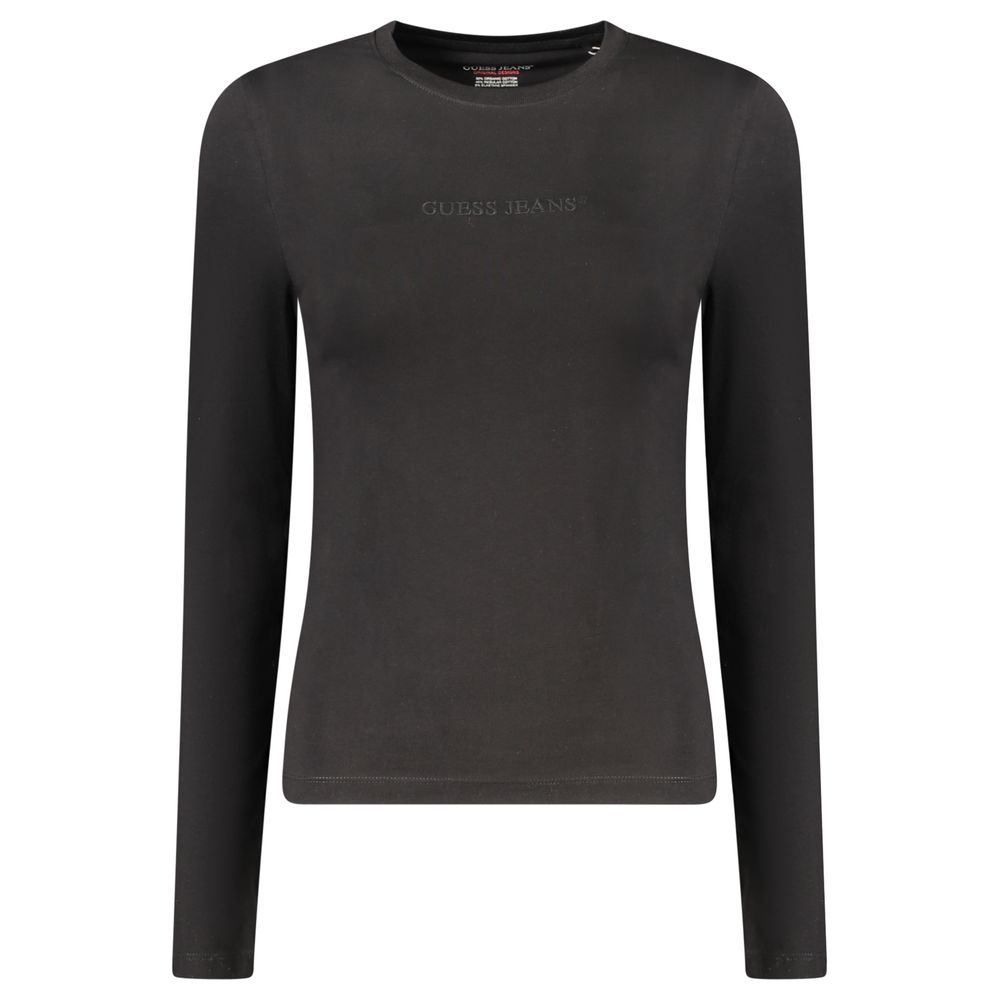 Black Cotton Women's T-Shirt