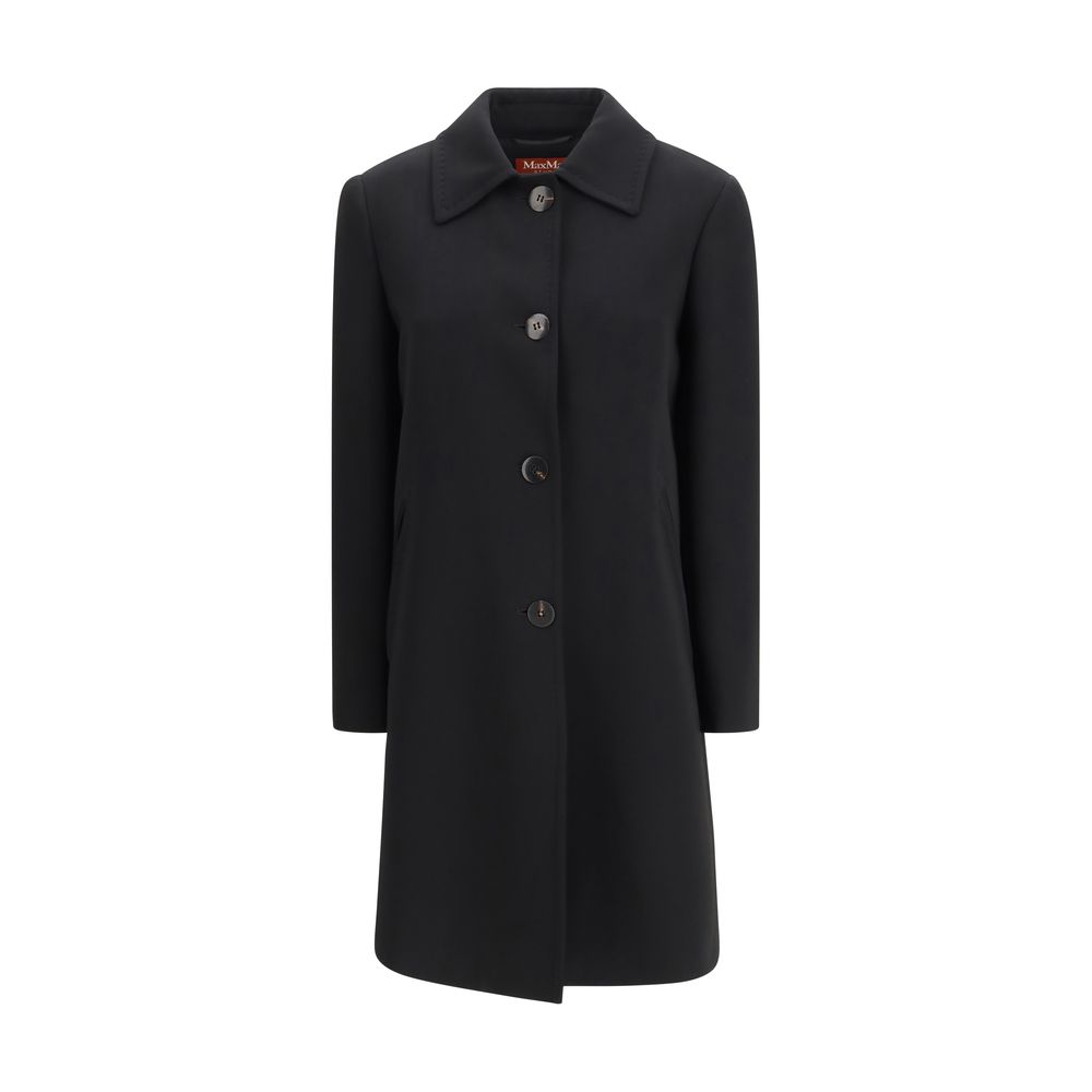Black Triacetate Coat