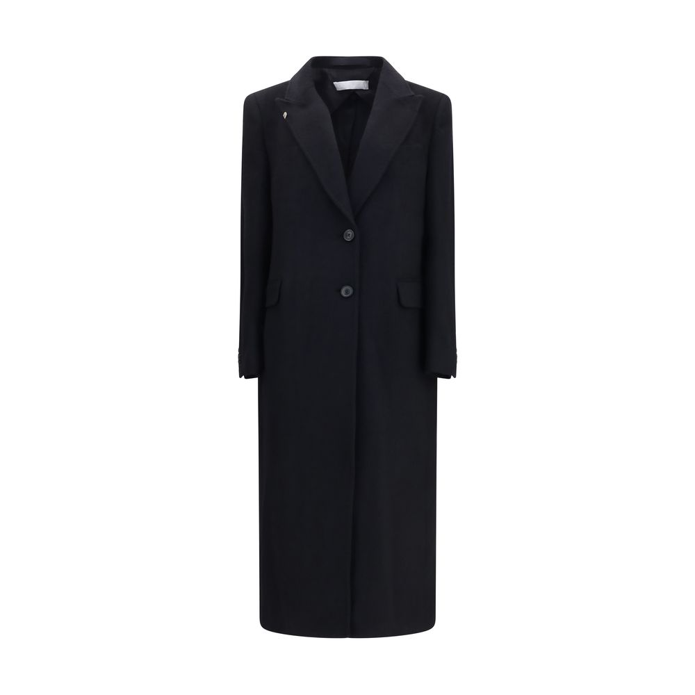 Black Mohair Coat
