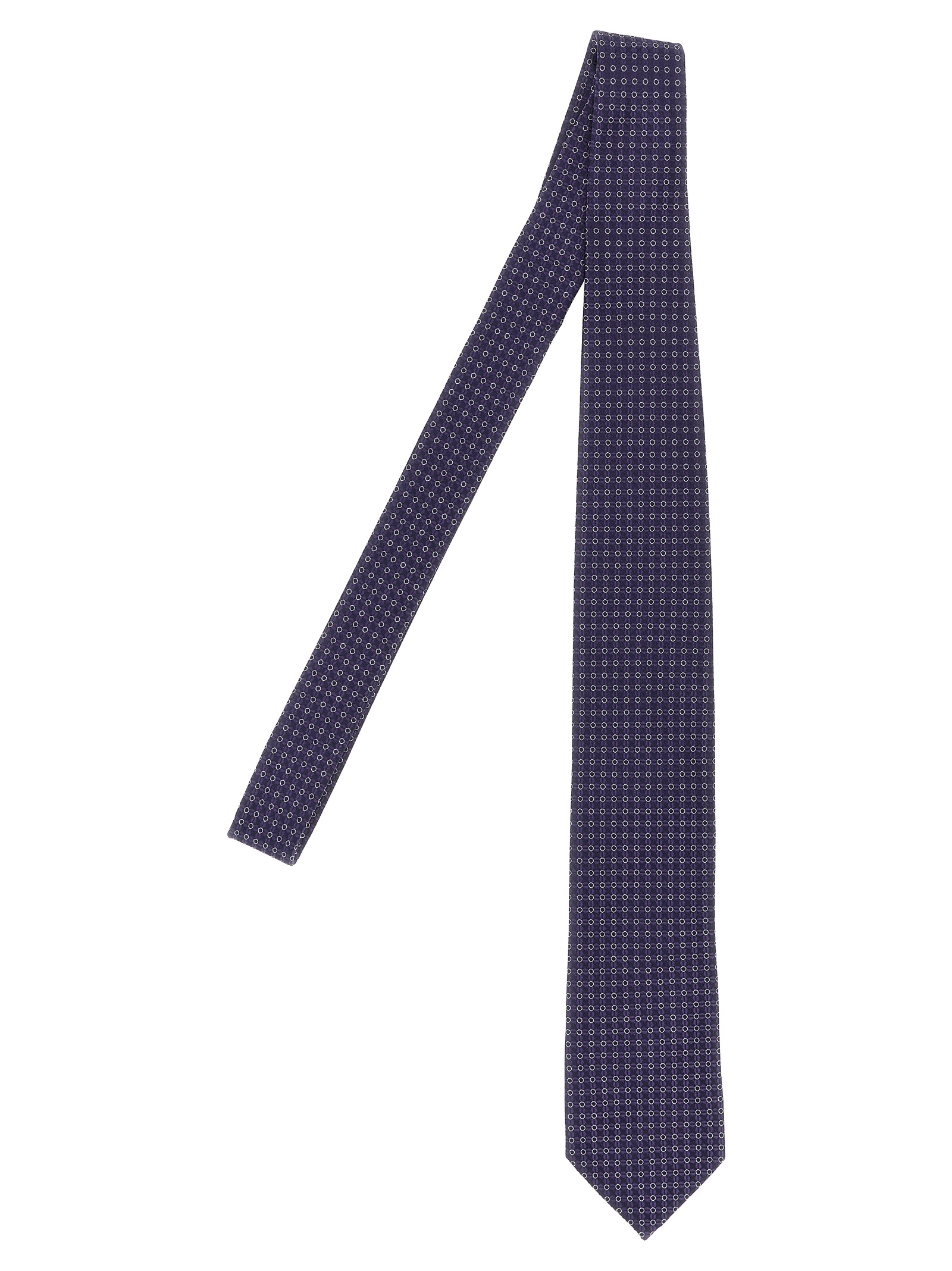 Purple Silk Tie
