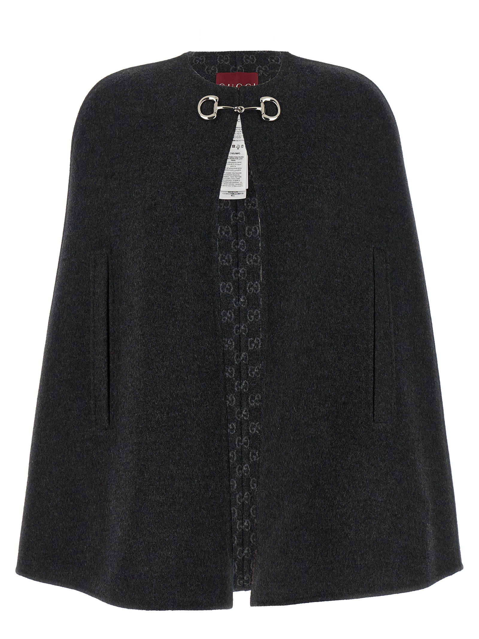 Gucci Gray Wool Women's Coat