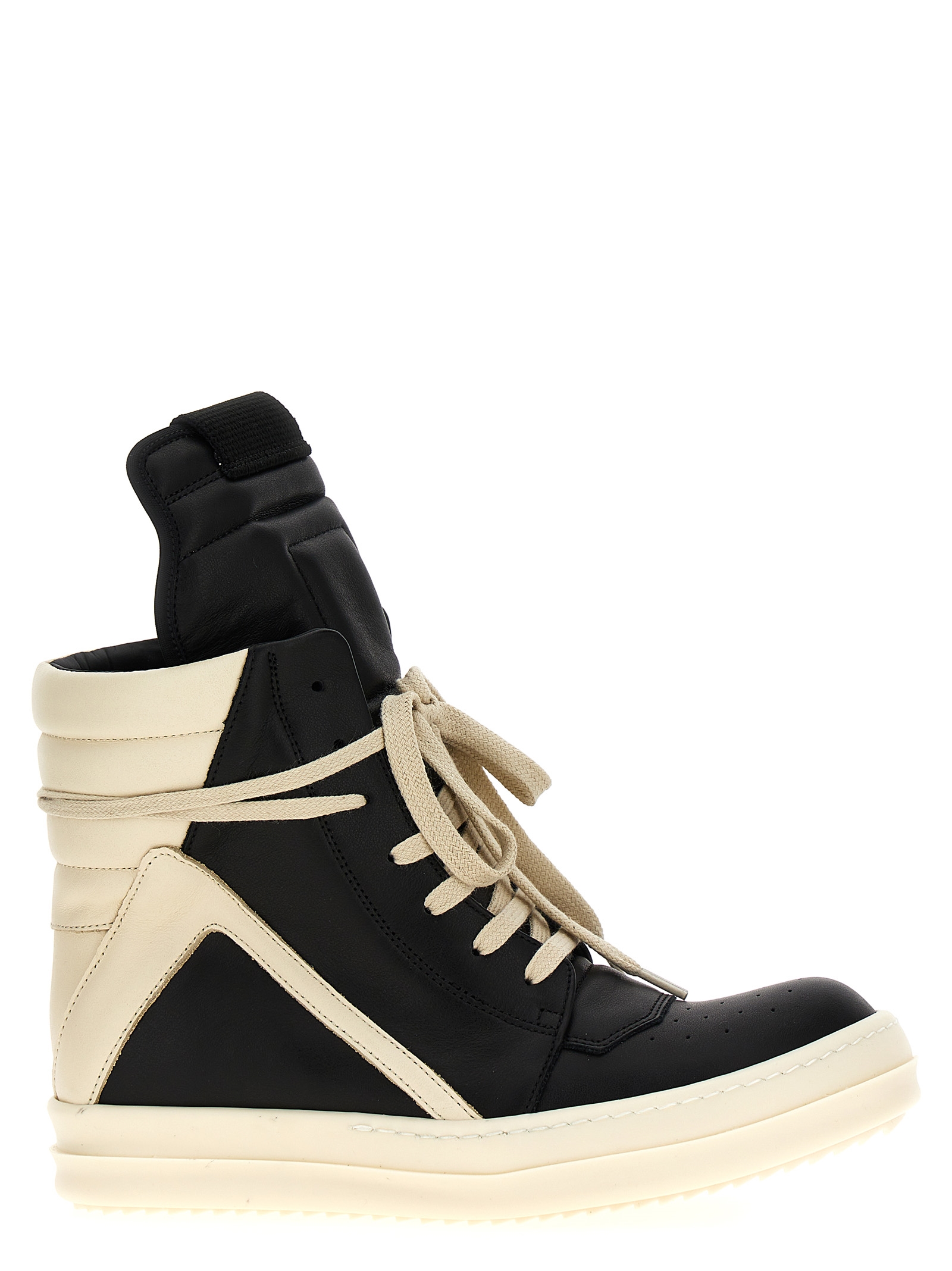 Bicolor Calfskin Athletic Sneakers