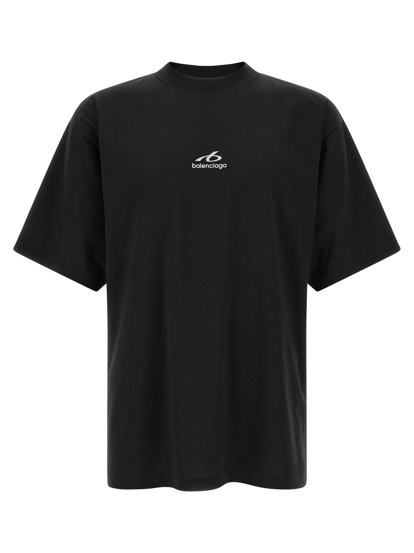 Black Cotton T-Shirt