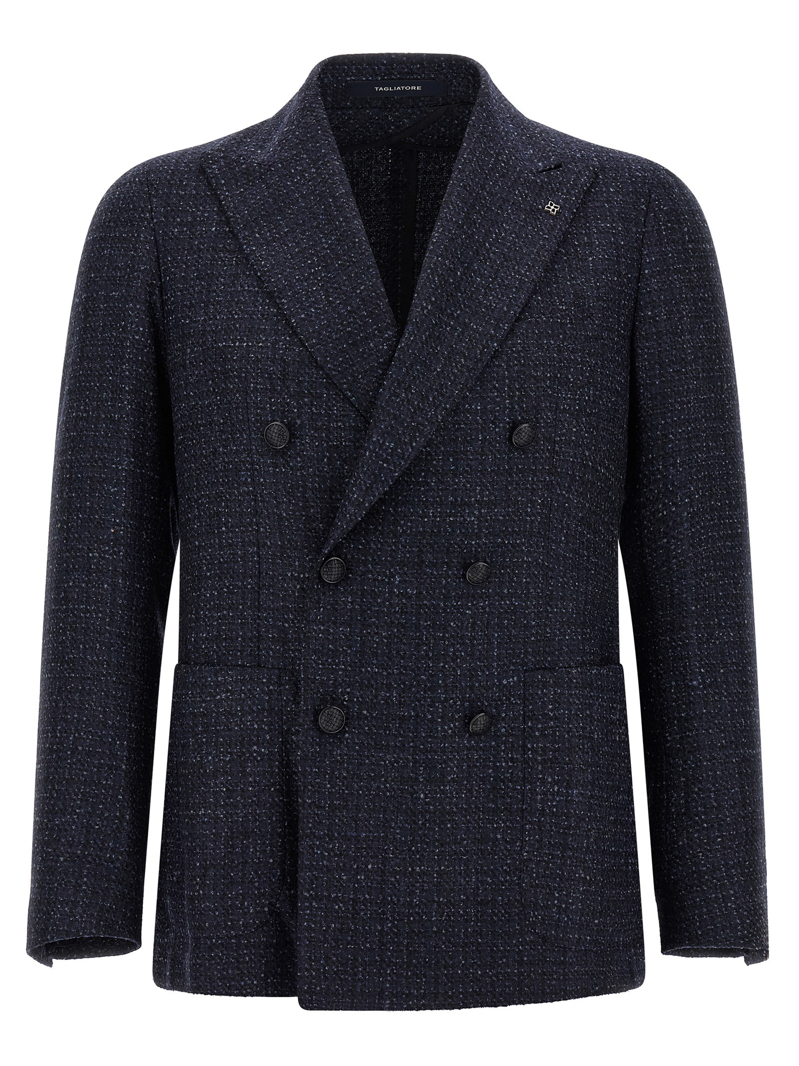 Blue Virgin Wool Blazer