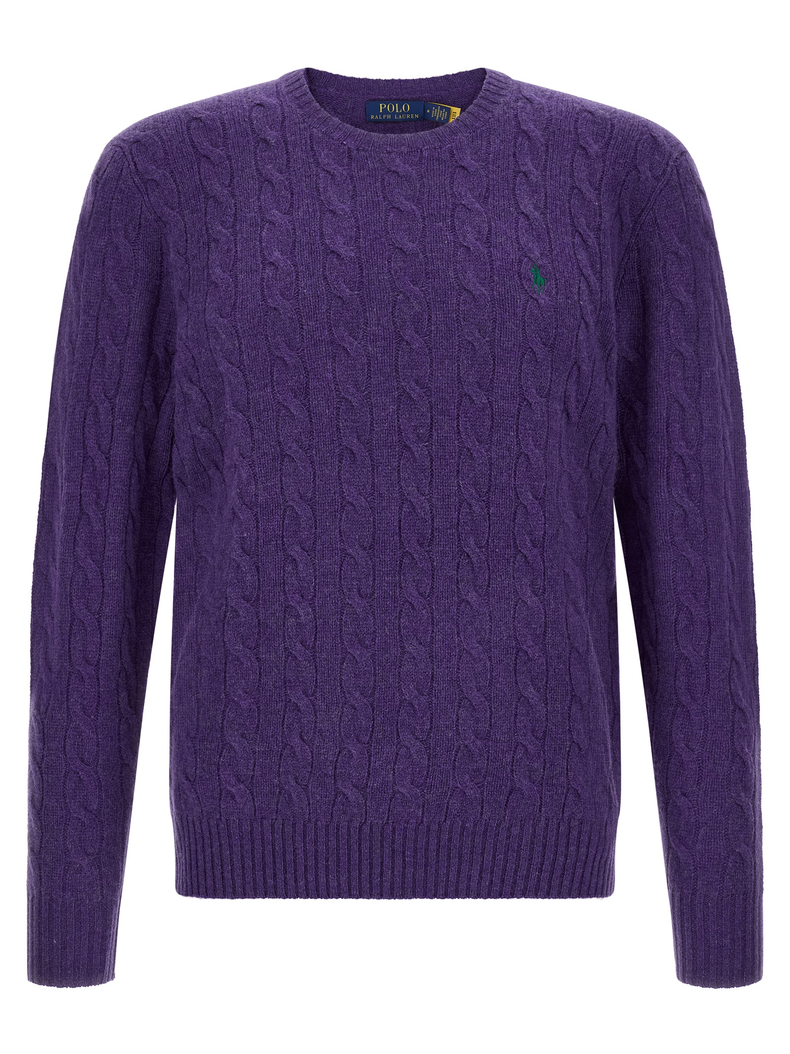 Purple Wool Cardigan