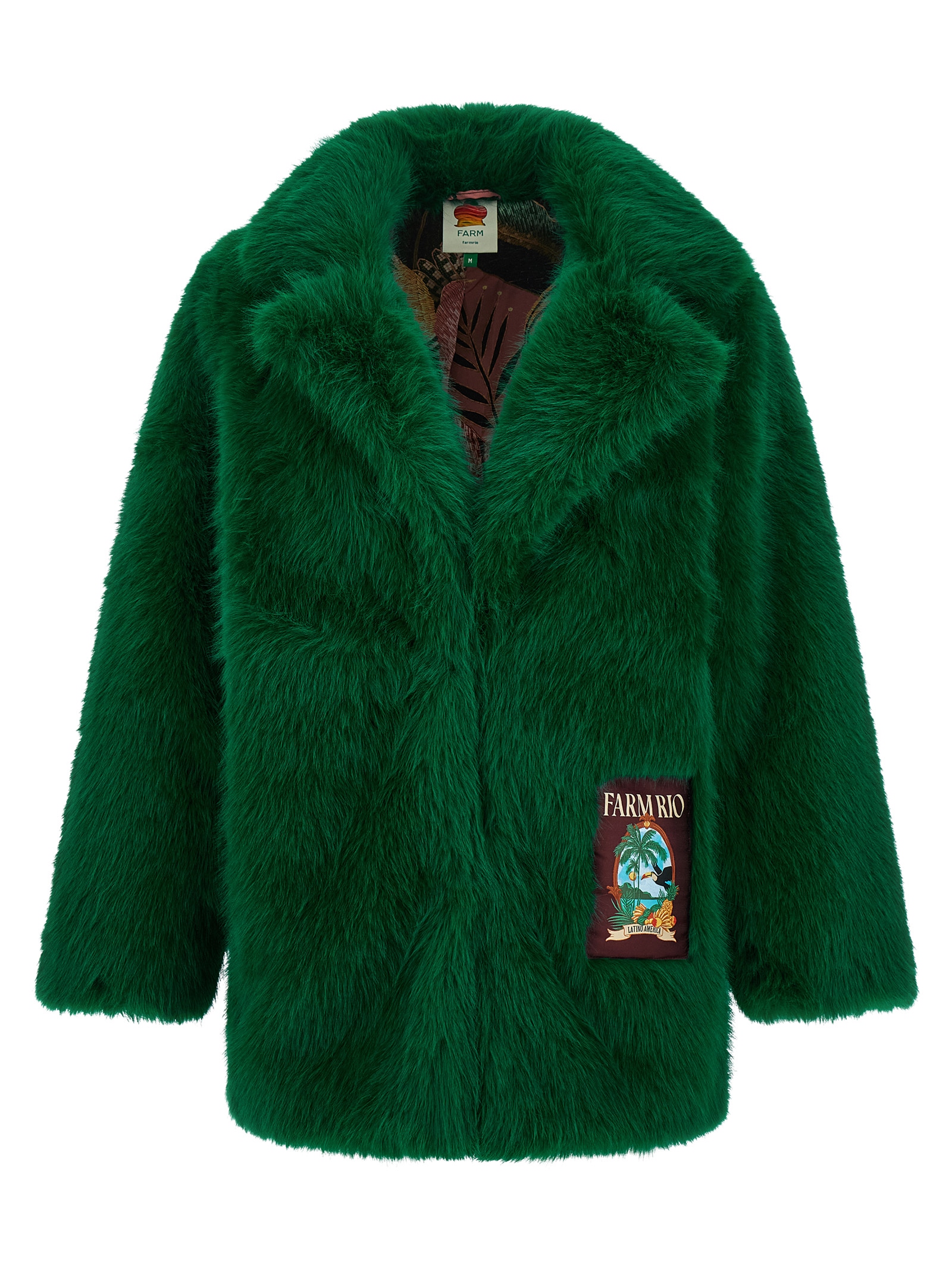 Bicolor Polyester Coat