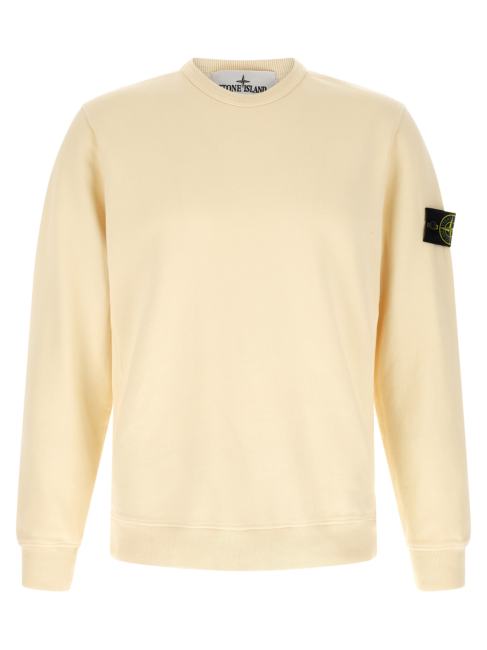 White Cotton Sweatshirt