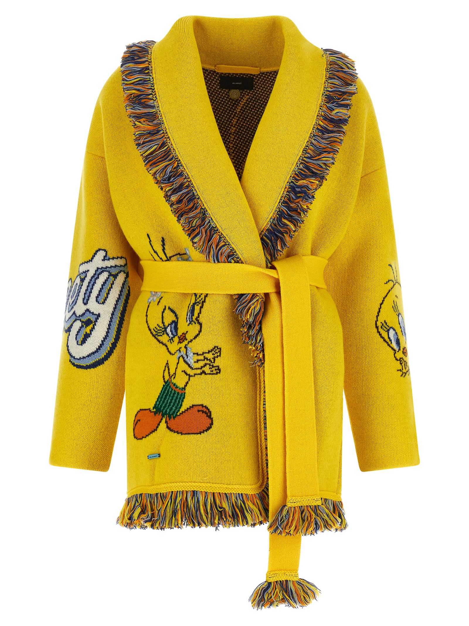 Multicolor Virgin Wool Cardigan