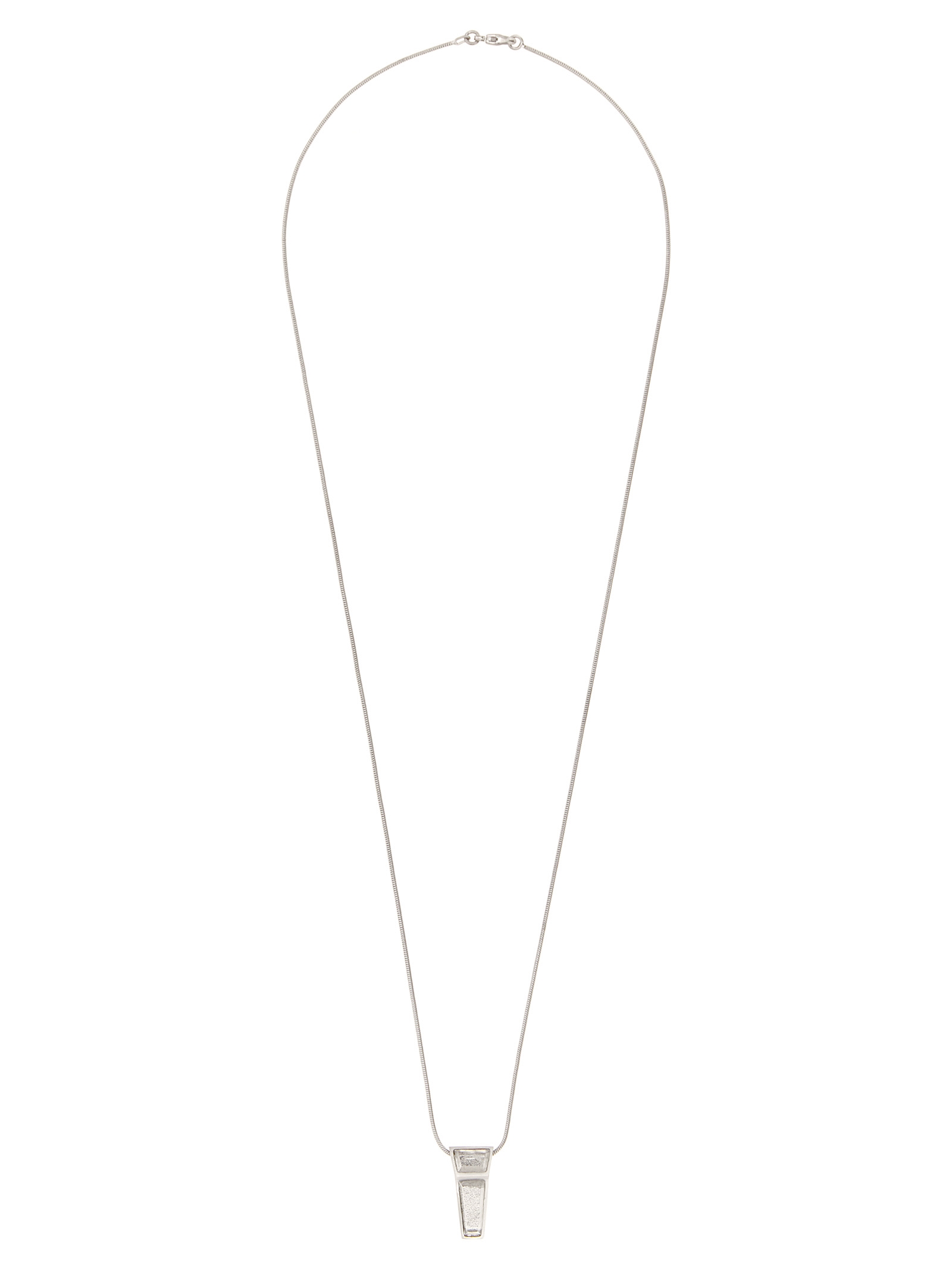 Silver Brass Necklace