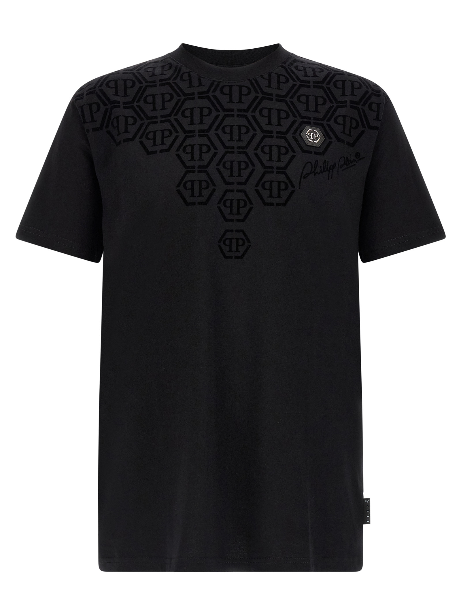 Black Cotton T-Shirt