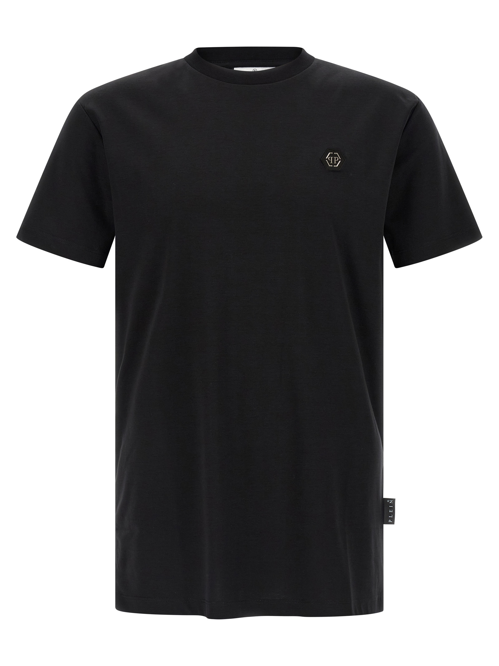 Black Cotton T-Shirt