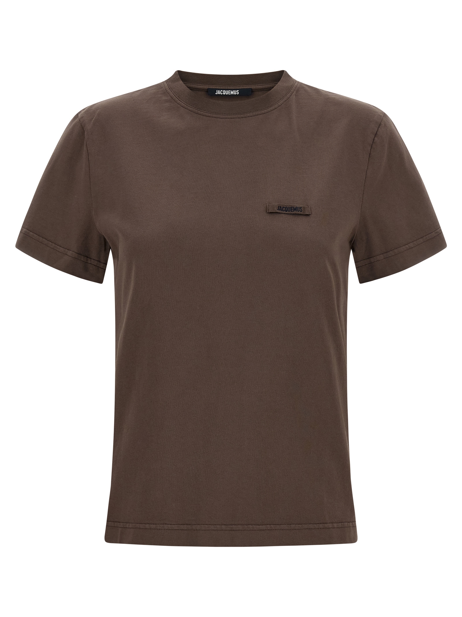 Brown Cotton T-Shirt