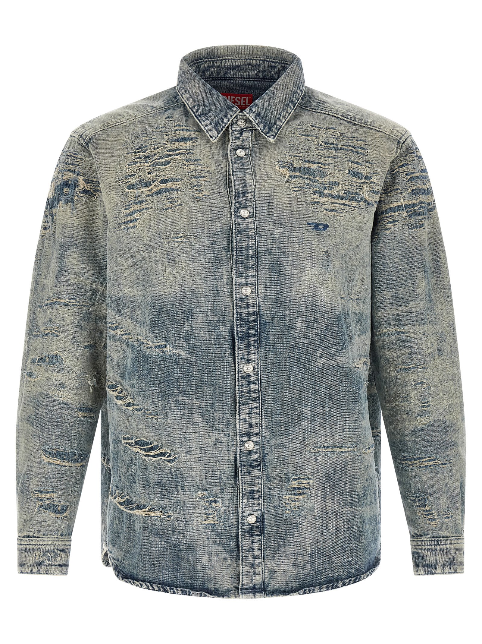 Blue Cotton Blouse