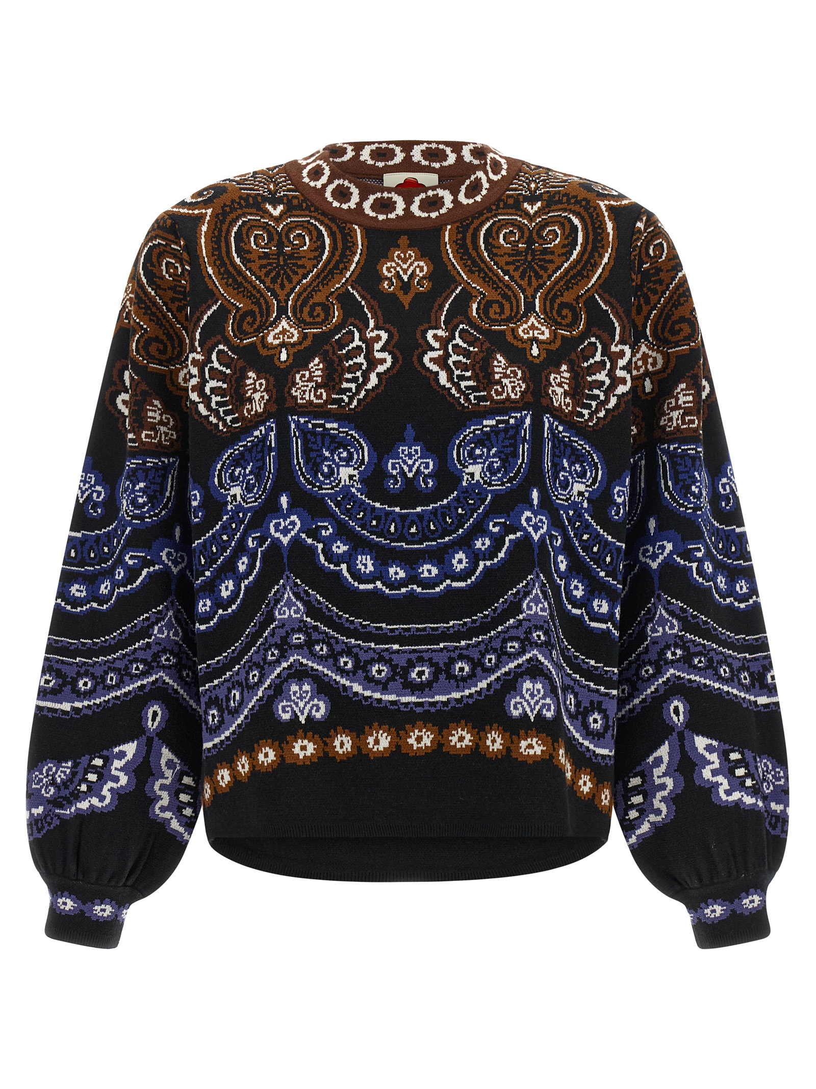 Multicolor Polyester Cardigan